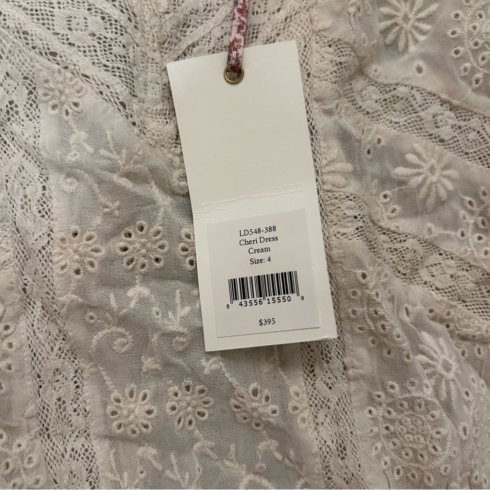 LOVESHACKFANCY SIZE 4 Cheri dress - Picture 5 of 5